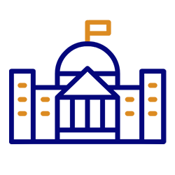 Icon-Government-Blue-Orange-250-250